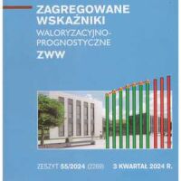 Sekocenbud ZWW Zagregowane wskaźniki waloryzacyjno-prognostyczne 3 kwartał 2024; zeszyt 55/2024