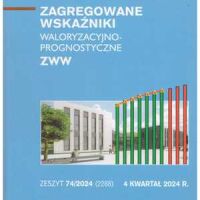 Sekocenbud ZWW Zagregowane wskaźniki waloryzacyjno-prognostyczne 4 kwartał 2024; zeszyt 74/2024