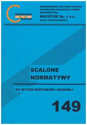 Scalone Normatywy nr 149 do wycen budynków i budowli