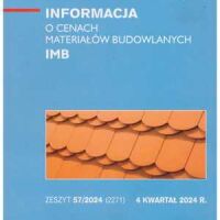 Sekocenbud IMB Informacja o cenach materiałów budowlanych 4 kwartał 2024