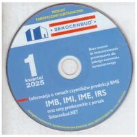 CD Sekocenbud RMS 1 kwartał 2025  Informacja o cenach czynników produkcji: IMB, IMI, IME, IRS.