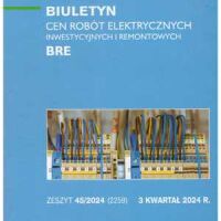 Sekocenbud BRE Biuletyn cen robót elektrycznych 3 kwartał 2024