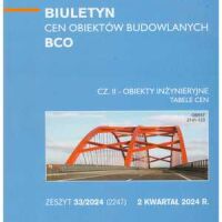 Sekocenbud BCO część 2 obiekty inżynieryjne  - 3 kwartał 2024; zeszyt 51/2024