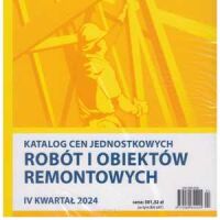 Katalog cen jednostkowych robót i obiektów REMONTOWYCH 4 kwartał 2024