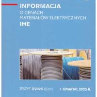 Sekocenbud IME Informacja o cenach materiałów elektrycznych 1 kwartał 2025